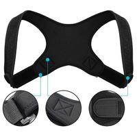 Ceinture de Correction Posturale en Néoprène Ajustable FSPG – Redresseur de Dos Confortable et Correcteur de Posture Claviculaire Protecteur