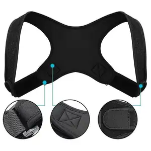 FSPG Custom Posture Corrector For Women And Men Adjustable Upper Posture Belt Comfortable Back Straightener For Clavicle Belt