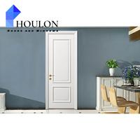 Nouvelles Arrivées Porte Intérieure Moderne en Bois Massif pour Chambre à Coucher, Design Couleur Bois, Porte en Bois pour Maison