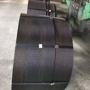 เชือกลวดเหล็กชุบสังกะสีแบบ ASTM A416 1*7 9.6มม. 12.7มม. <span class=keywords><strong>สาย</strong></span>เหล็กคาร์บอน - Product Image 6