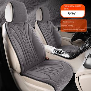 HONGLILAII 2025 Cojín de Asiento Calefactable Universal 12V/24V, Tela de Gamuza, Grafeno, Temperatura Constante para Invierno, USB para Auto, 5 Piezas C-F-04 # - Product Image 6