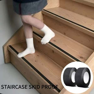 Ruban antidérapant PEVA Factory Steps, longueur personnalisée, bandes de sécurité pour escaliers métalliques et sols en béton, résistant à l'huile - Product Image 3