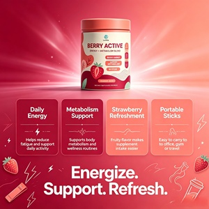 Poudre de mélange amincissant à marque privée avec berbérine et yerba <span class=keywords><strong>mate</strong></span>, 30 bâtonnets – Stimule le métabolisme et l'énergie, favorise la santé intestinale – ODM/OEM - Product Image 4