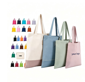 Natural Cotton Canvas Tote <b>Bag</b> Multiple Sizes - Eco Friendly <b>Reusable</b> <b>Shopping</b> <b>Bag</b> with Padded Handle for Bulk Order - Product Image 1