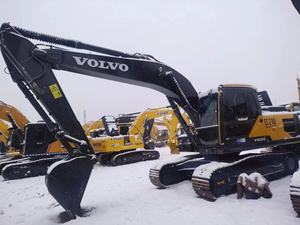 Excavateur sur chenilles Volvo EC210 d'occasion à vendre Original avec moteur central et moteur Excavateur amphibie - Product Image 3