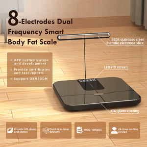 AICITY 맞춤형 BMI 8전극 휴대용 180kg 용량 체지방 측정기 (WiFi 및 센서 기술 탑재, 욕실용) - Product Image 5