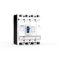 Disjoncteur à boîtier moulé 3P 4P ANDELI, fabricant professionnel, AC 250A, capacité de coupure 50kA, 400/690V, programmable numériquement