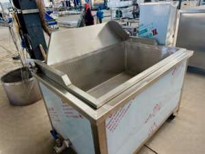 モデルZR-30商用大容量ガスチキンフライヤー自動排気、オイルフィルタリング、圧力焙煎/フライ付き - Product Image 3