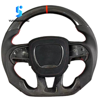 Volant en fibre de carbone forgé sur mesure pour Dodge Charger Scat Pack Rt Challenger Durango Hellcat SRT8 Accessoires