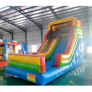 Venta caliente gran tobogán de agua inflable barato y de alta calidad fiesta comercial Material de PVC - Product Image 6