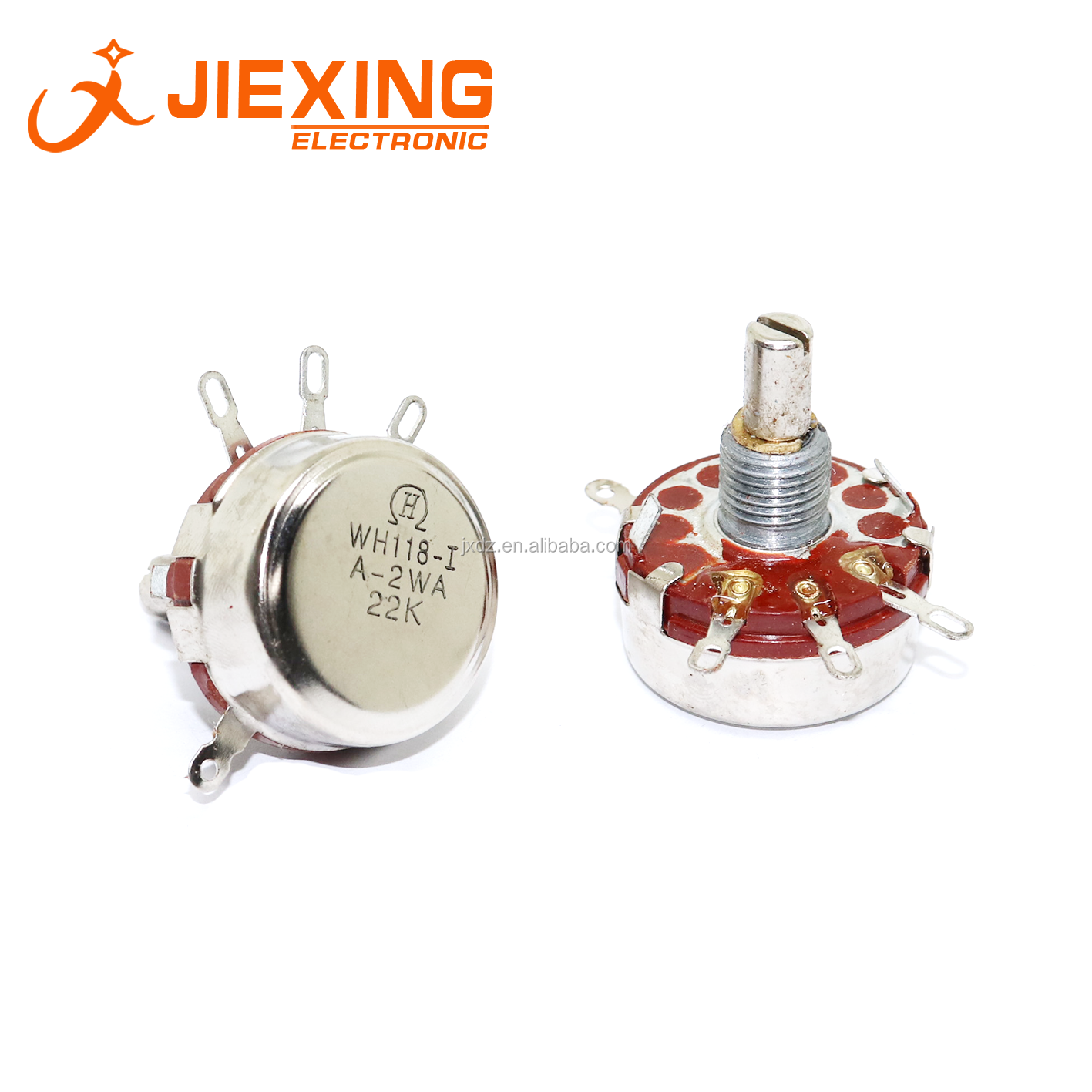 2 PCS WTH118-1A 2W 470K ohm Rotary Taper Potentiometer Round Shaft Linear |  eBay 1個 WTH-3L トリプルポテンショメーター WTH118-1A 2W 1K 2K2 4K7 10K 47K 220K 470K