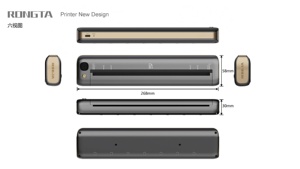 Máy in di động A4 <span class=keywords><strong>USB</strong></span> & Bluetooth & WiFi dùng cho gia đình, nhỏ gọn - Product Image 5