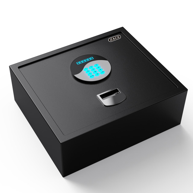 Manufacturer-Sourced Hotel Safe for Guest Rooms Top Opening Electronic Digital Security Box with Key Lock