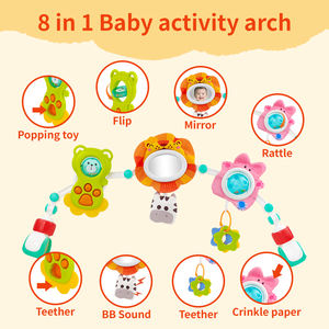 Juguete <span class=keywords><strong>Colgante</strong></span> <span class=keywords><strong>para</strong></span> Cuna de Bebé Recién Nacido, Juguetes <span class=keywords><strong>para</strong></span> Asiento de Carro, Móviles Ajustables <span class=keywords><strong>para</strong></span> Bebé con Espejo, Sonajeros, Mordedores y Colgantes - Product Image 2