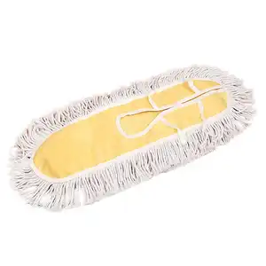 Hot Sale Hotel lobby large area clean 360 rotary flat cotton mop with replaceable cotton mop head