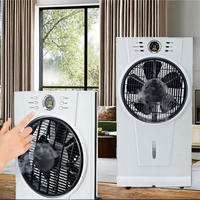 Ventilateur brumisateur d'intérieur en gros avec télécommande, en plastique, circulation de l'air à 360 degrés, efficacité énergétique A+, pour extérieur et hôtel