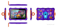 Tablet PC para Niños Más Barata de 7 Pulgadas, 3000 mAh, Cuatro Núcleos, con Aplicaciones de Aprendizaje Preinstaladas, Tablet Android para Niños