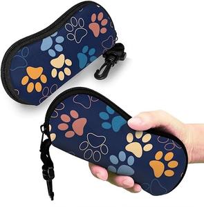 Xinhe sf מפעל לצלילה נייד מותאם אישית בד ניאופרן רוכסן מודפס משקפי שמש עמיד למים משקפיים רכים שקית נשלחים במהירות - Product Image 1