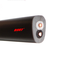 Kabel VVF 2-core & 3-core Ukuran Konduktor 1.6sq & 2.0sq Berlapis PVC dan Berselubung Bersertifikat PSE Kabel Daya