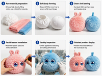 Jouet en peluche interactif AI, robot en peluche doux pour enfants, cadeau de fête
