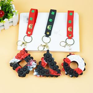 Llaveros Promocionales Impermeables de Alta Calidad, Colgantes de Plástico con Burbujas Antiestrés, Divertidos, Bolas Geométricas 3D - Product Image 3