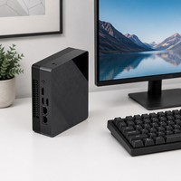 Mini PC con SSD M.2 de 256/512 GB, 16 GB de RAM DDR4, CPU AMD, 2 puertos LAN, 3 puertos USB 3.0, Wi-Fi, Bluetooth, Windows 11, para juegos.