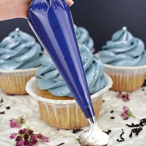 Lớn Dùng Một Lần Đường Ống Túi Bánh Túi Cho <span class=keywords><strong>Frosting</strong></span> Đóng Băng & Nướng | Thêm Dày DIY Pastry Công Cụ 22-Pack Màu Xanh Đường Ống Túi - Product Image 2