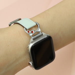 <span class=keywords><strong>Correa</strong></span> de reloj rosa para <span class=keywords><strong>Apple</strong></span> <span class=keywords><strong>Watch</strong></span> <span class=keywords><strong>Ultra</strong></span> 2 <span class=keywords><strong>Correa</strong></span> <span class=keywords><strong>49mm</strong></span> 46mm 45mm 46mm Pulseras de mujer con adaptador de gato de metal Charm <span class=keywords><strong>Correa</strong></span> I <span class=keywords><strong>Watch</strong></span> - Product Image 3