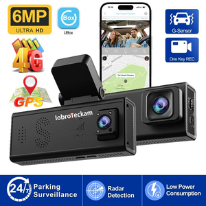 กล้องติด<span class=keywords><strong>รถ</strong></span>แท็กซี่ Ultra HD Dashcam 4G USA กล้องคู่ 4G OBD2 ซุปเปอร์คาปาซิเตอร์ พร้อมโหมดจอด<span class=keywords><strong>รถ</strong></span> เลนส์กล้องคู่ GPS กล้องติด<span class=keywords><strong>รถ</strong></span>ยนต์ - Product Image 2