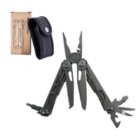 Outils à main extérieurs multifonctions multifonctions personnalisés de haute qualité 21 1 couteau pliant tournevis ouvreur-en acier