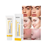 Crème éclaircissante au curcuma en marque propre 50 ml, crème hydratante pour le visage pour unifier le teint