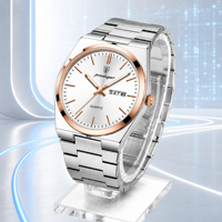 Montre de luxe pour homme Poedagar 930, bracelet en acier inoxydable, montre à quartz, Reloj Hombre, étanche, lumineuse, pour homme