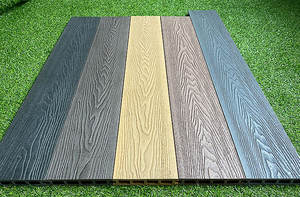 Cubierta de piscina impermeable, suelo de terraza de plástico de madera, suelo de jardín al aire libre, azulejos de cubierta entrelazados - Product Image 5