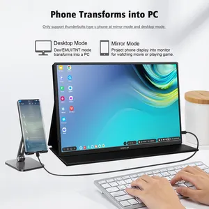 Hot Selling 16-Inch Portable Monitor 2.5K Resolution IPS Screen Laptop Computer Mobile Game Extension 16:10 Aspect Ratio