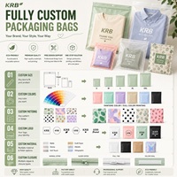 Sac à fermeture éclair rose avec logo imprimé personnalisé, sac en PVC EVA givré, emballage en plastique à fermeture éclair, sac transparent pour vêtements