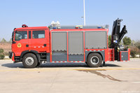 Prix usine camion de lutte contre l'incendie HOWO camion de pompiers standard dimensions 10,000 litres camion de sauvetage incendie multifonction