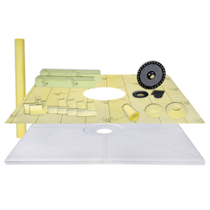 Precio de fábrica 48x48 en EPS Bandeja de ducha Similar <span class=keywords><strong>Schluter</strong></span> Kerdi Shower Pan Kit <span class=keywords><strong>Systems</strong></span> <span class=keywords><strong>Schluter</strong></span> Shower Pan Base Membrana Esquinas - Product Image 2