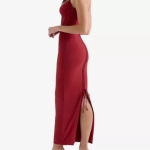 ชุดเดรสผ้าลินินสายเดี่ยวแบบวินเทจสำหรับผู้หญิง ดีไซน์หรูหรา ปรับแต่งได้ตามต้องการ เหมาะสำหรับฤดูร้อน - Product Image 3