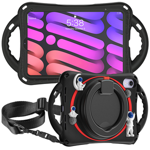 Custodia per bambini resistente agli urti in silicone resistente per <span class=keywords><strong>Apple</strong></span> <span class=keywords><strong>iPad</strong></span> Mini 6 mini 7 <span class=keywords><strong>cover</strong></span> con impugnatura girevole - Product Image 1