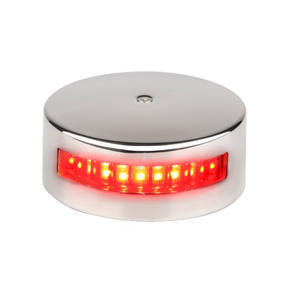 Luz de Señalización de Navegación LED Bicolor Rojo/Verde de Acero Inoxidable 10-30VDC para Yates y Embarcaciones - Product Image 1