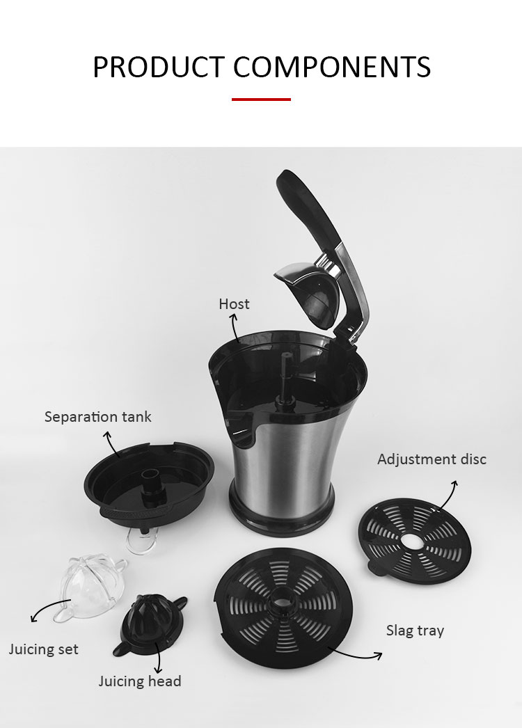 Hot selling household appliances powerful all-copper motor citrus juicer