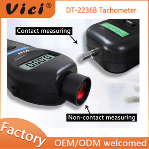 Vici <span class=keywords><strong>3</strong></span>-in-1 RPM 회전 표면 속도 테스트 회전 속도계 팬 모터 세탁기 종이 만들기 자동차 및 선박 응용 - Product Image 3