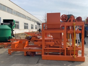 QTJ4-25 automatique de fabrication de blocs Machine automatique de fabrication de blocs de <span class=keywords><strong>béton</strong></span> de palettisation automatique de tissu - Product Image 2