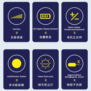 <span class=keywords><strong>New</strong></span> <span class=keywords><strong>Mechanic</strong></span> IR12 OCA Keo Remover Điện Thoại Màn Hình LCD Cứng Gel Cutter Sạc Điều Chỉnh Tốc Độ Pen Grinder Cao Su Separator - Product Image 5