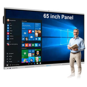 Tableau blanc interactif de classe 4K abordable de 65 pouces avec <span class=keywords><strong>panneaux</strong></span> tactiles - Product Image 1