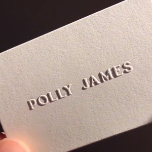 Biglietto Personalizzato in Carta di Cotone da 600g con Stampa Monocromatica Incisa, Biglietto da Visita di Lusso Personalizzabile, <span class=keywords><strong>Cartolina</strong></span> <span class=keywords><strong>Regalo</strong></span> per Aziende - Product Image 4