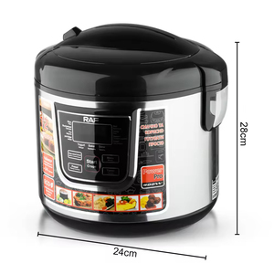 Electric Smart 6L Fully Automatic Stainless Steel Multi-Functional Non-Stick Coating Rice Cooker Measuring Cup Digital <b>Timer</b> - Product Image 5