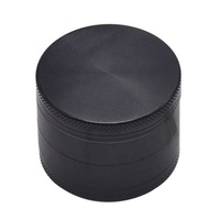 Alliage de zinc Offre Spéciale 4 couches broyeur d'herbes plates tailles de 40mm à 100mm pour accessoires de fumer
