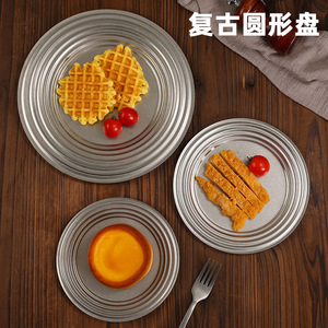 Chef Meis Stainless Steel Round Plate 300 Series 2B Finish Single-Sided For Commercial Use - Product Image 5