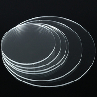 Disque acrylique rond personnalisé vierge, transparent ou coloré, en Perspex, Plexiglas, Lucite